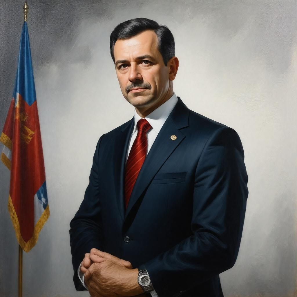 AI-created image of Irakli Kobakhidze