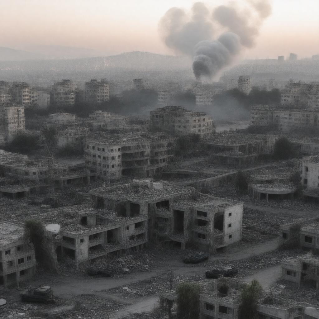 AI-created image of Iran–Iraq War