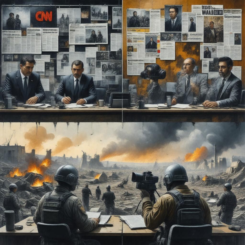 Click to view larger image AI-created image of Iraq War reporting controversy