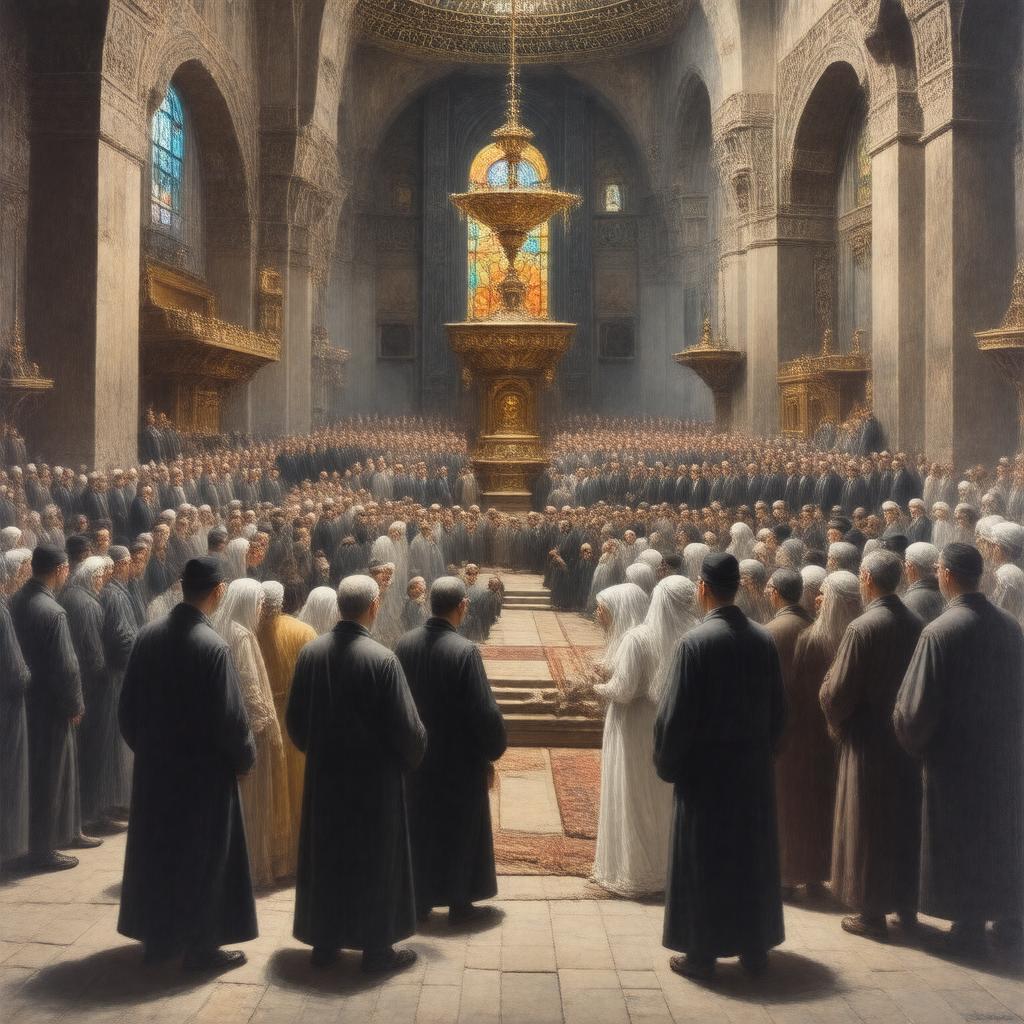 AI-created image of Iraqi Jews