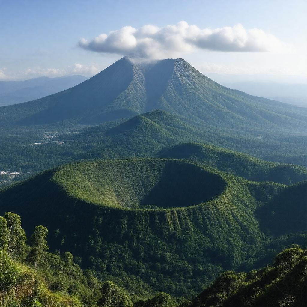 Click to view larger image AI-created image of Irazú