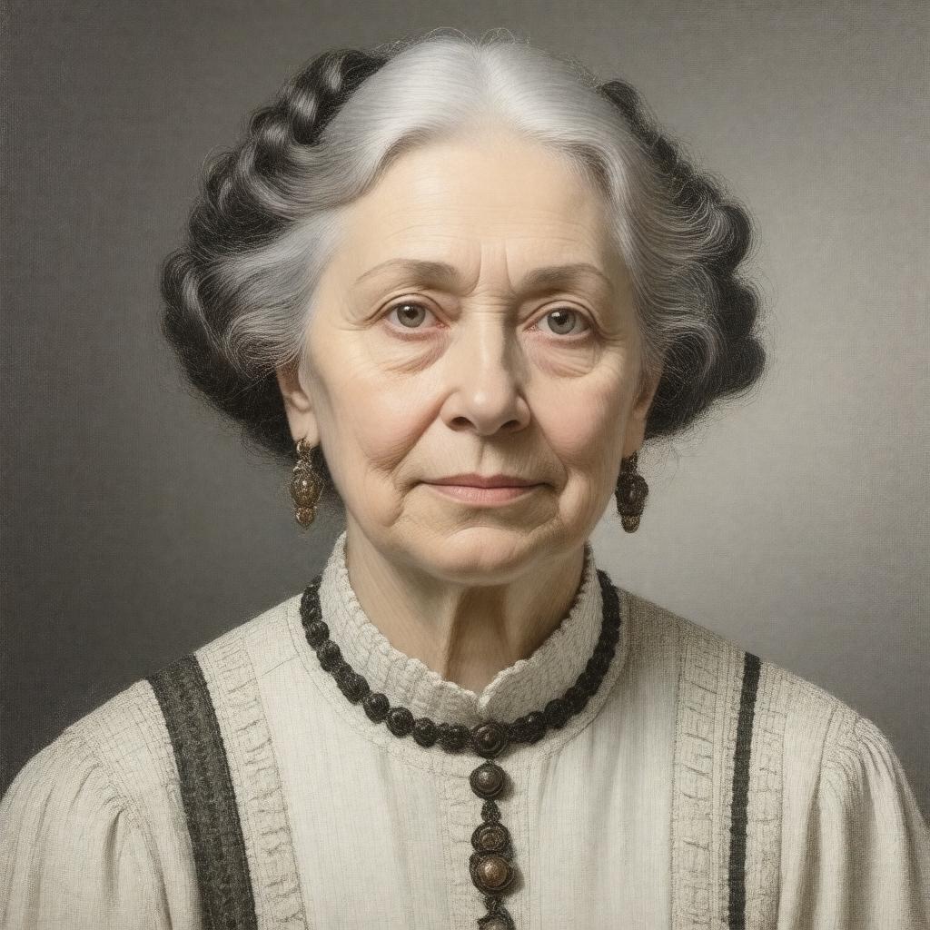 Click to view larger image AI-created image of Irene Beatrix Esther Roth