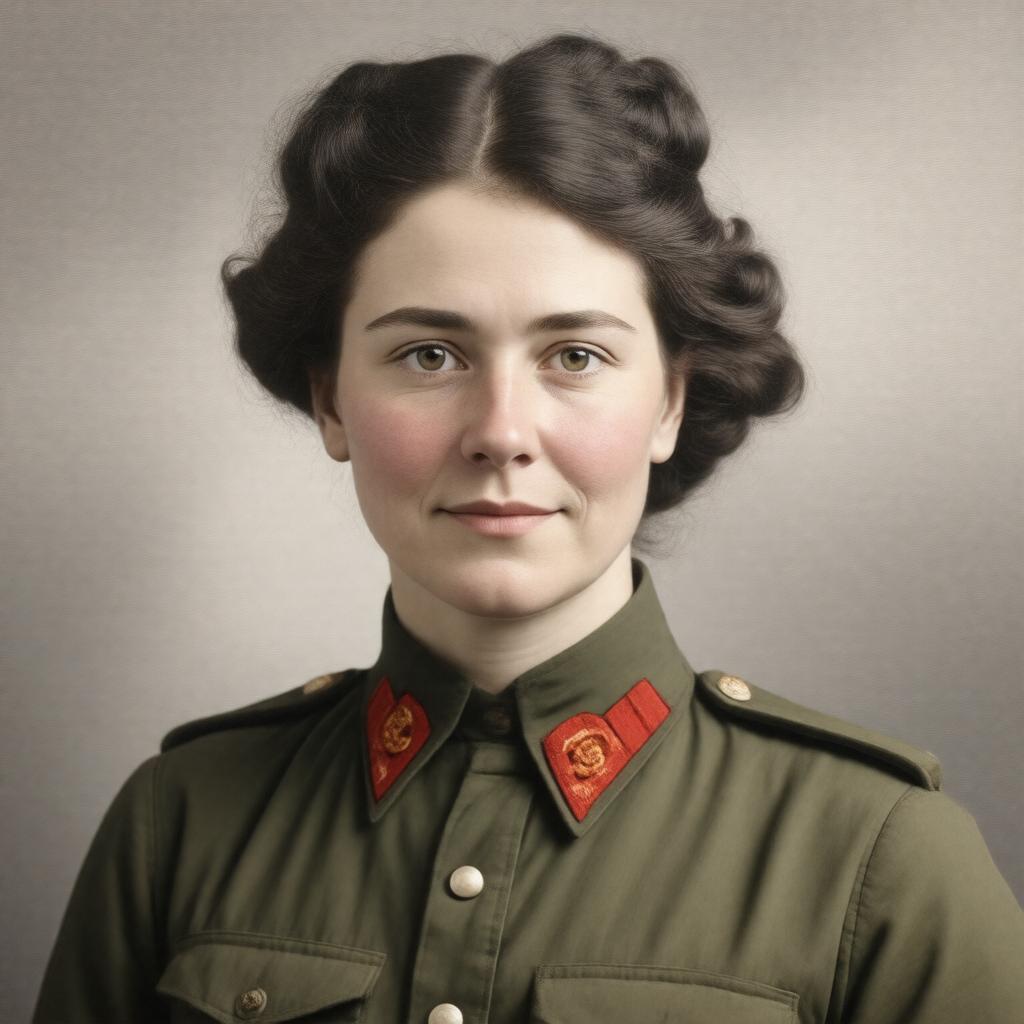 Click to view larger image AI-created image of Irene Frances Miller