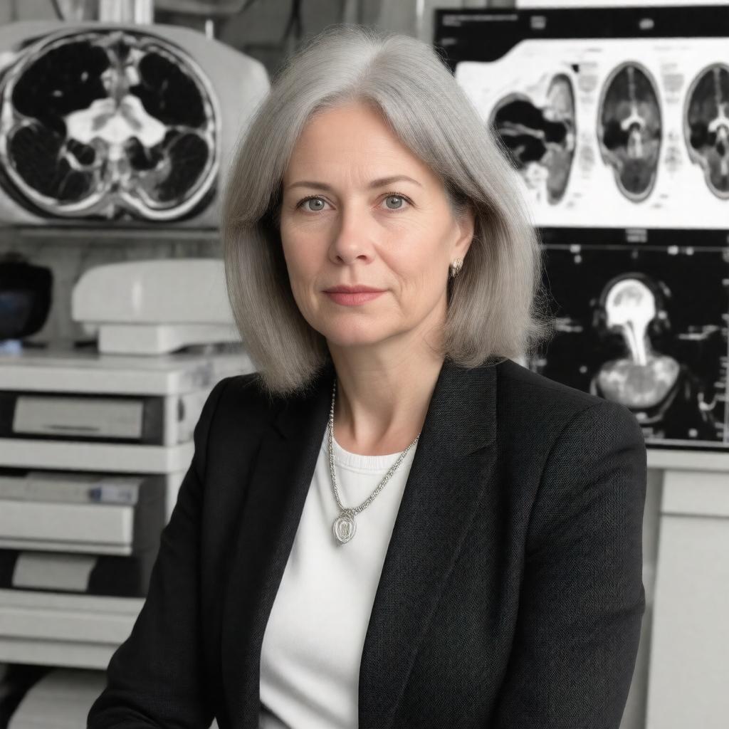 AI-created image of Irene Tracey