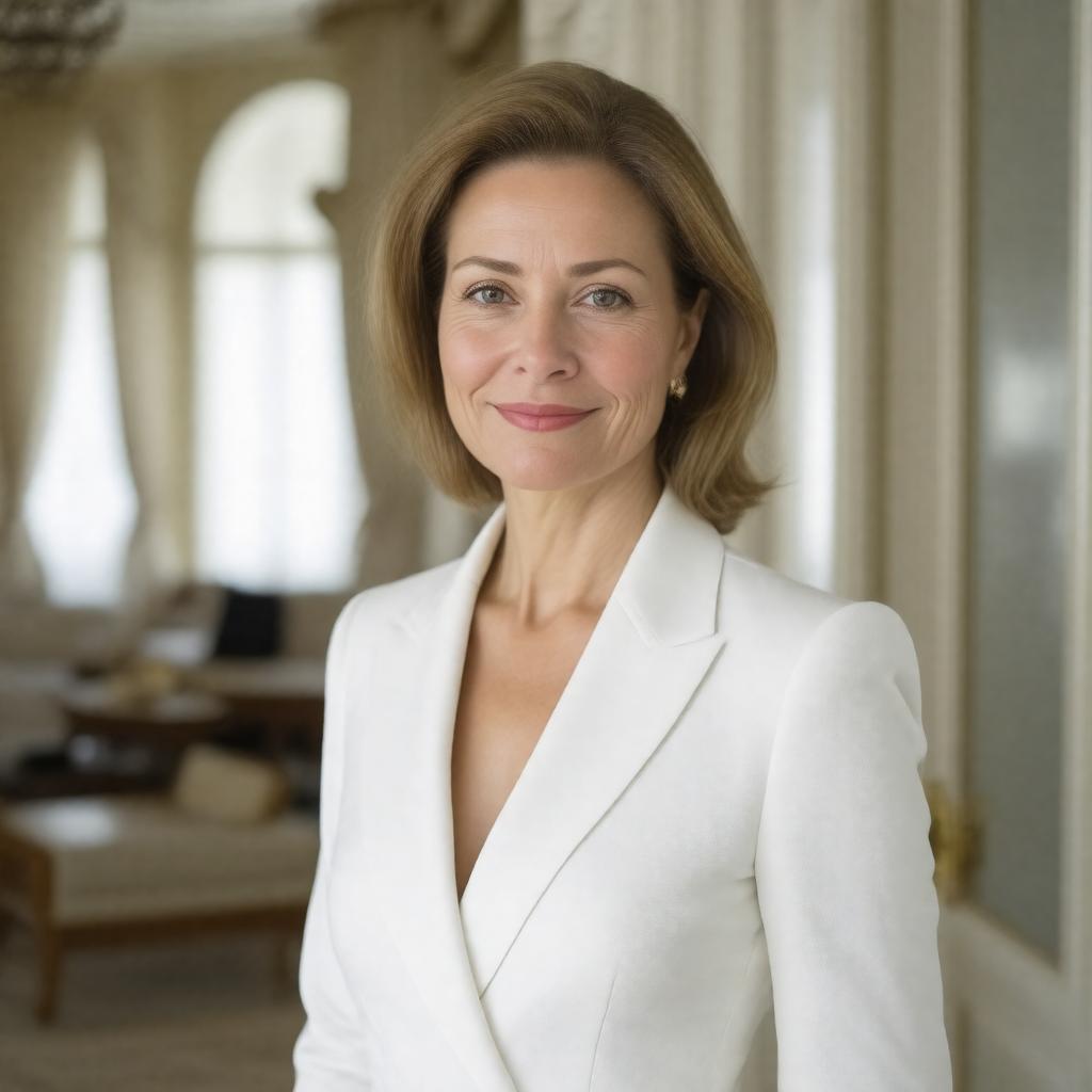 AI-created image of Irina Abramovich