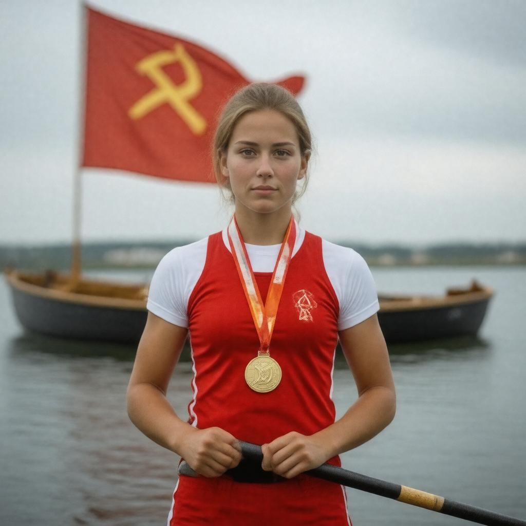 AI-created image of Irina Malandina