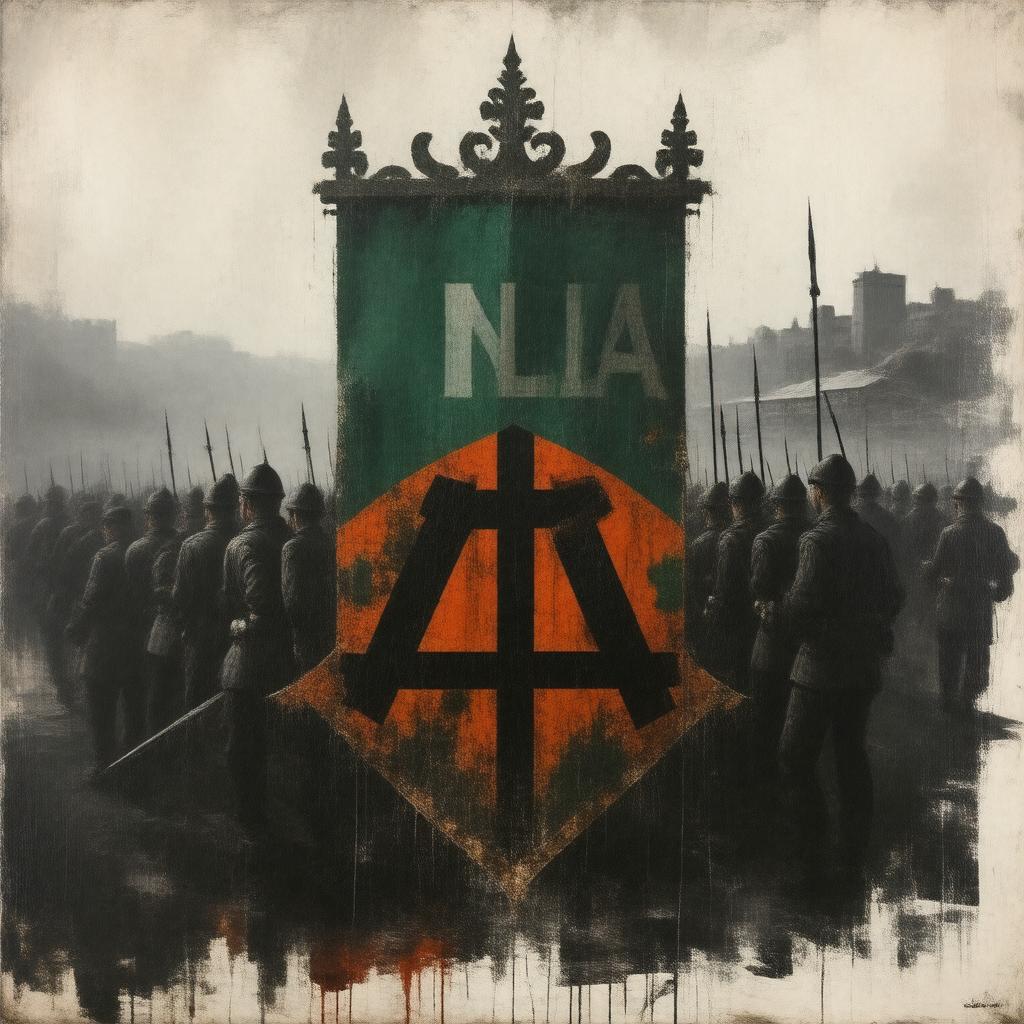 AI-created image of Irish National Liberation Army