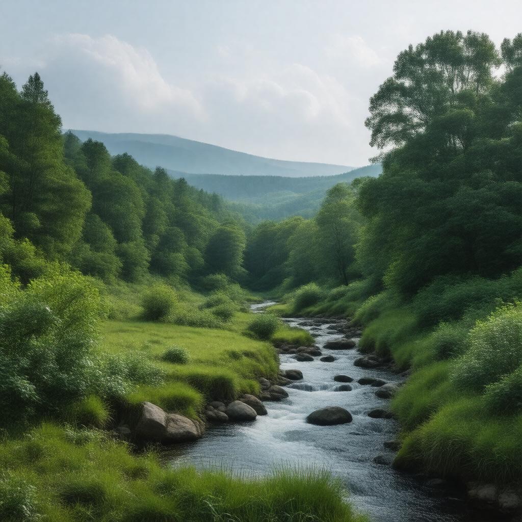 Click to view larger image AI-created image of Irish Wilderness