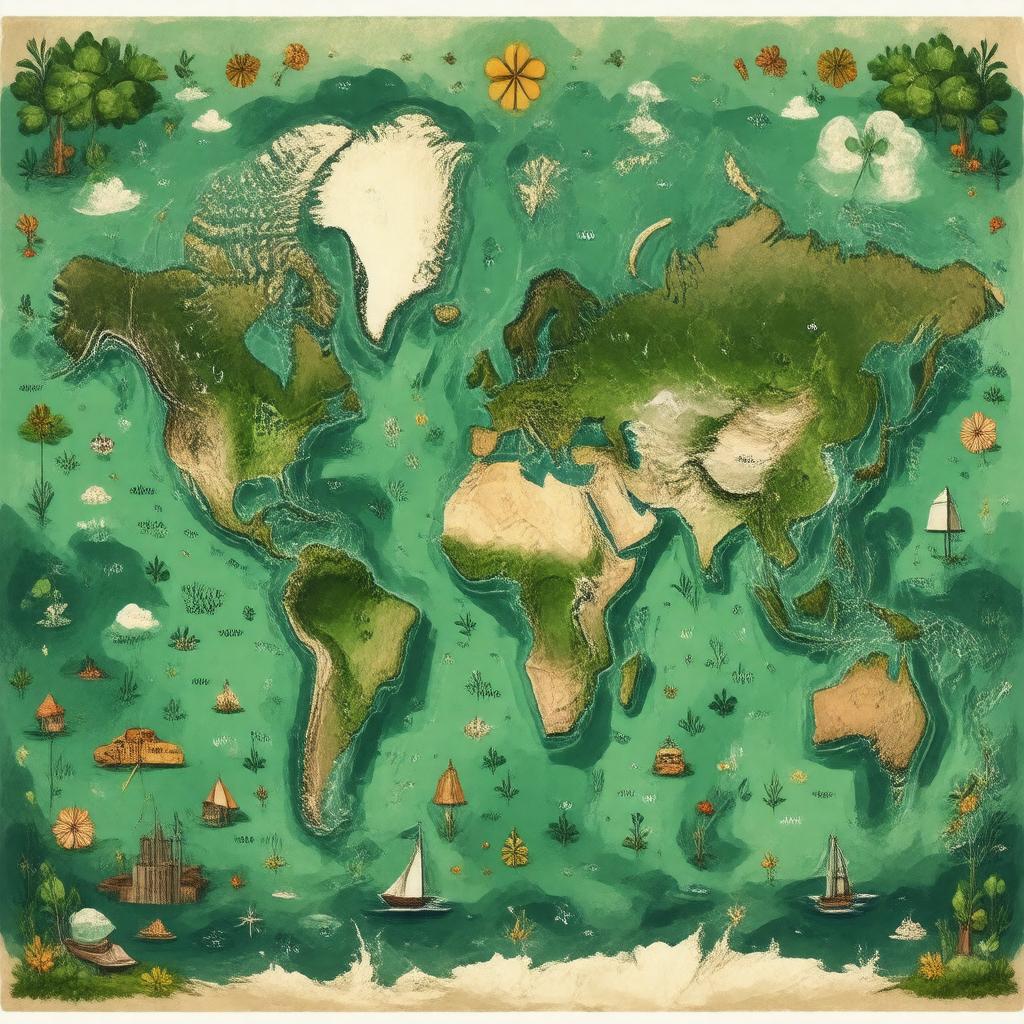 AI-created image of Irish diaspora