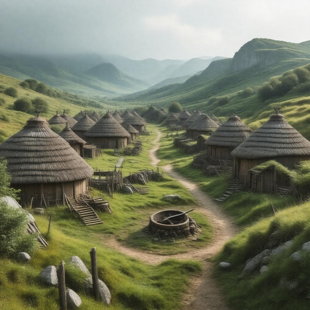 AI-created image of Iron Age