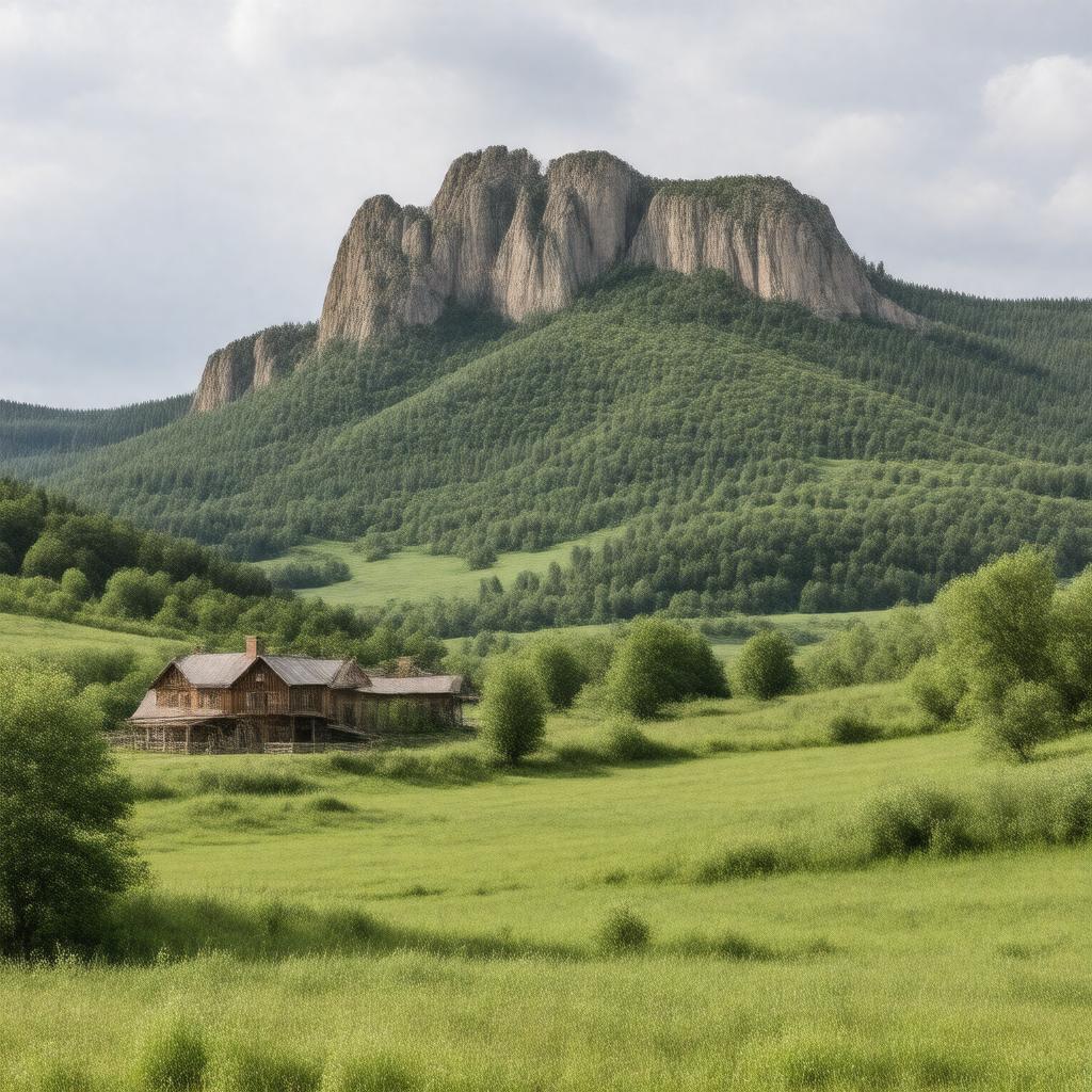 AI-created image of Iron County, Missouri