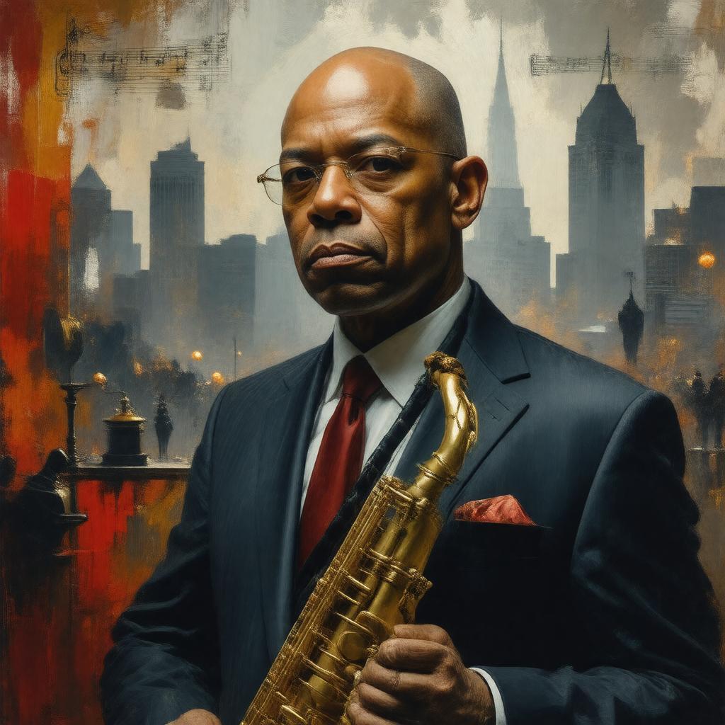 AI-created image of Irvin Mayfield