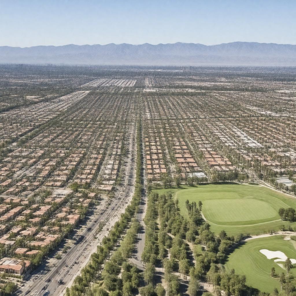 AI-created image of Irvine, California