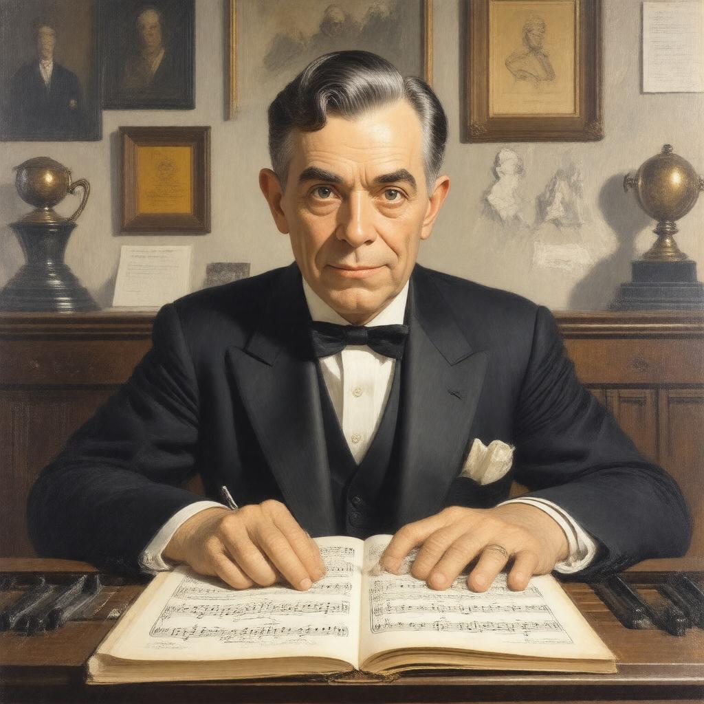 AI-created image of Irving Berlin