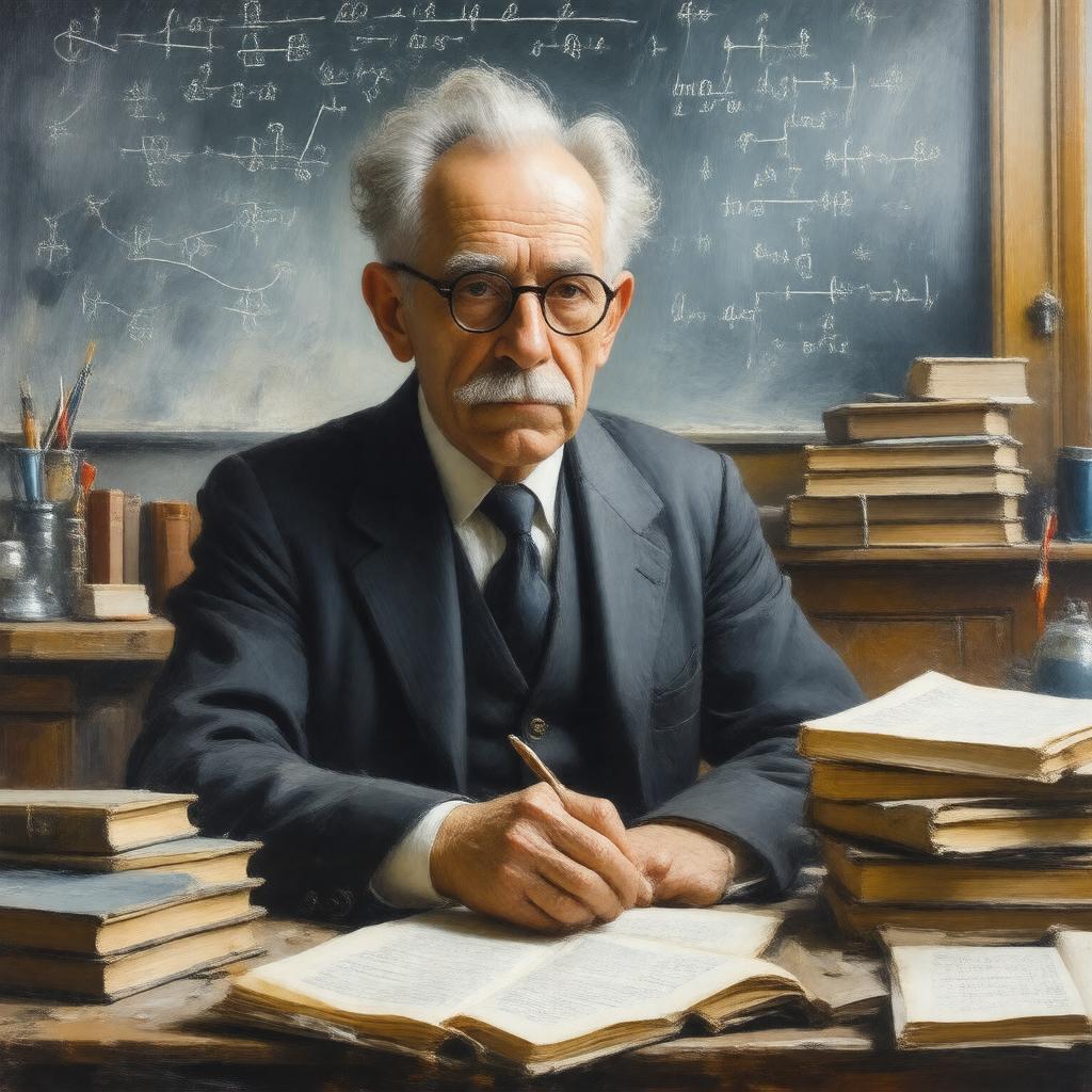 AI-created image of Irving Kaplansky