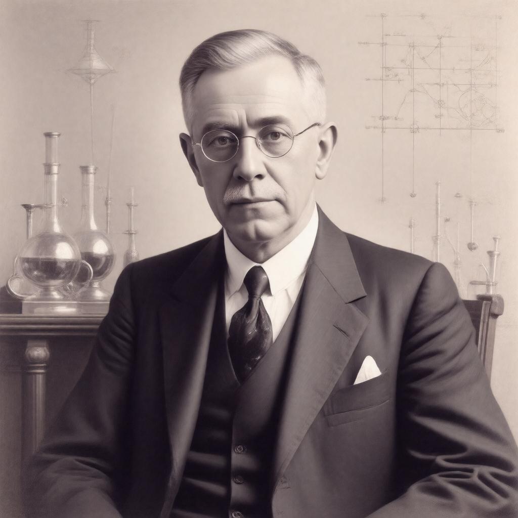 AI-created image of Irving Langmuir