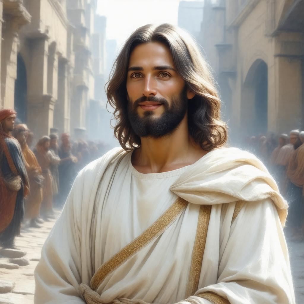 AI-created image of Isa (Jesus)