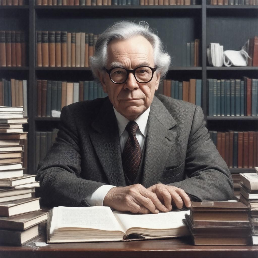 AI-created image of Isaac Asimov