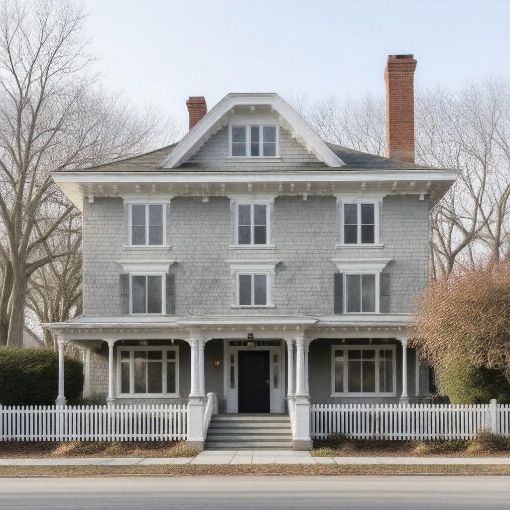 AI-created image of Isaac Bell House