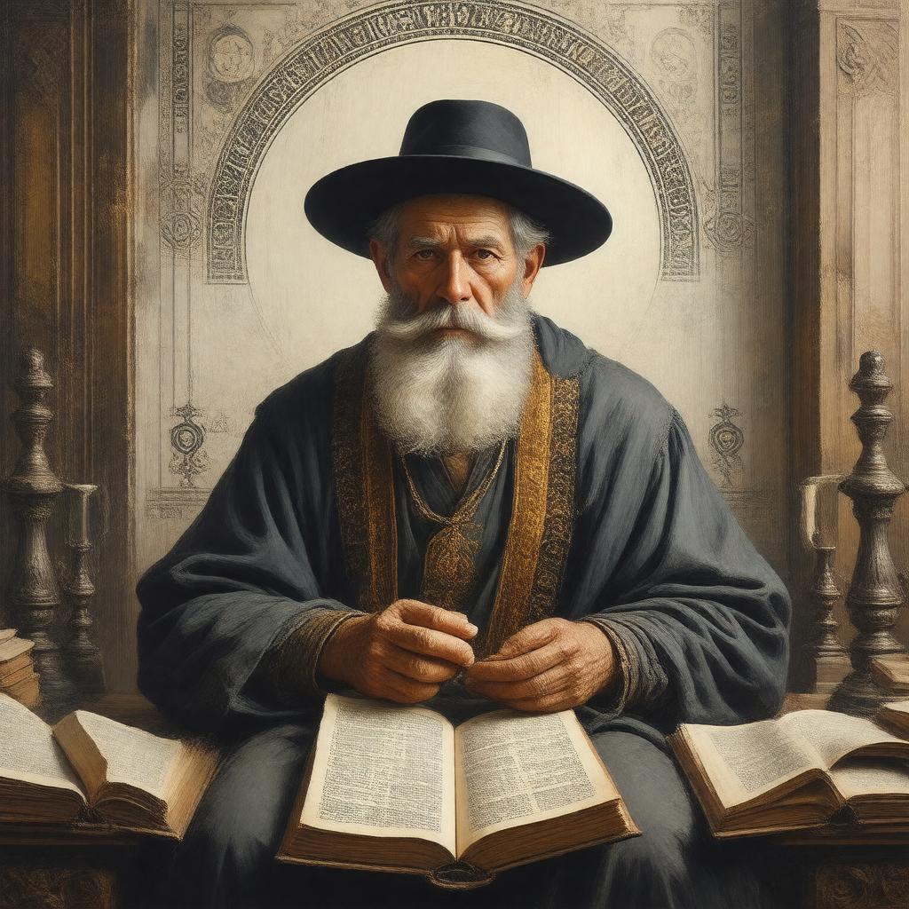 AI-created image of Isaac Luria