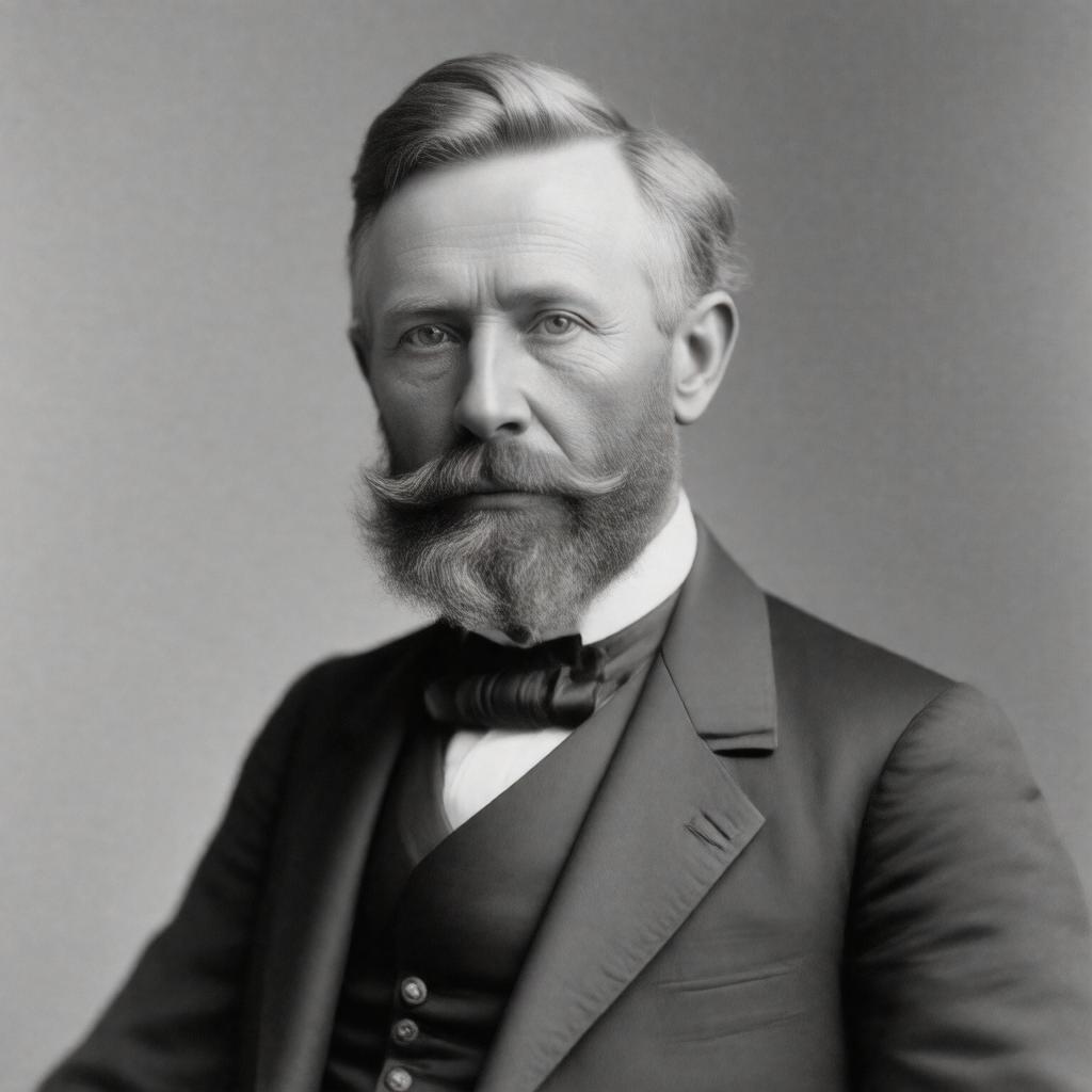 Click to view larger image AI-created image of Isaac S. Hopkins