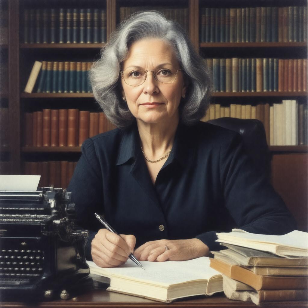 AI-created image of Isabel Briggs Myers