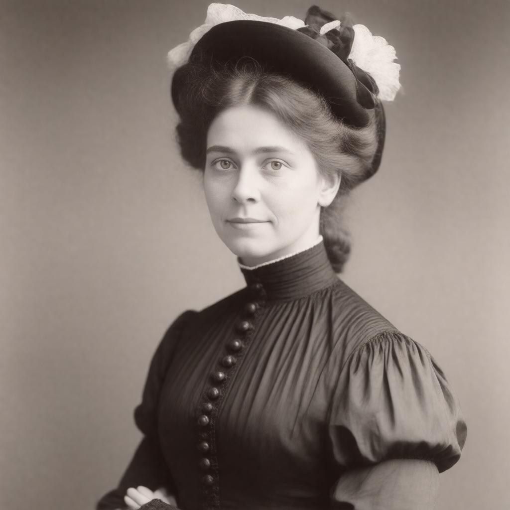 AI-created image of Isabel Mary Wells