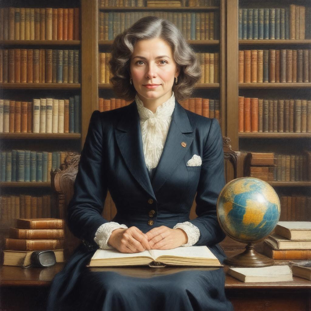 AI-created image of Isabel Weld Perkins