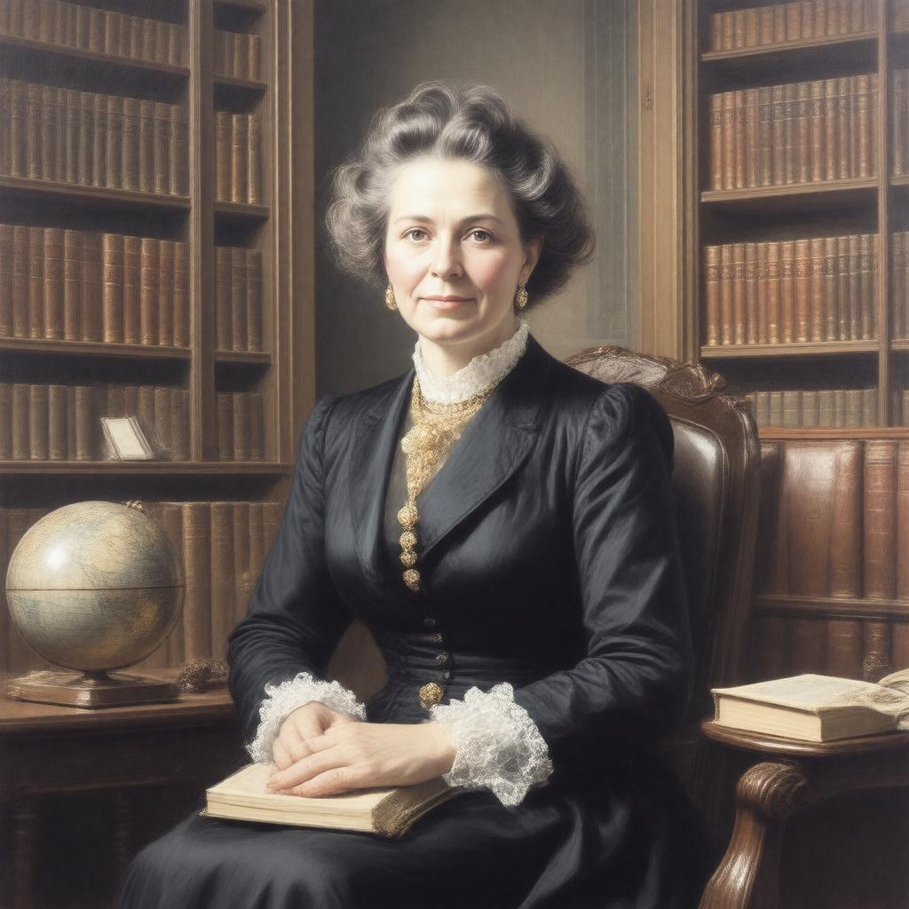 Click to view larger image AI-created image of Isabel Weld Perkins Anderson