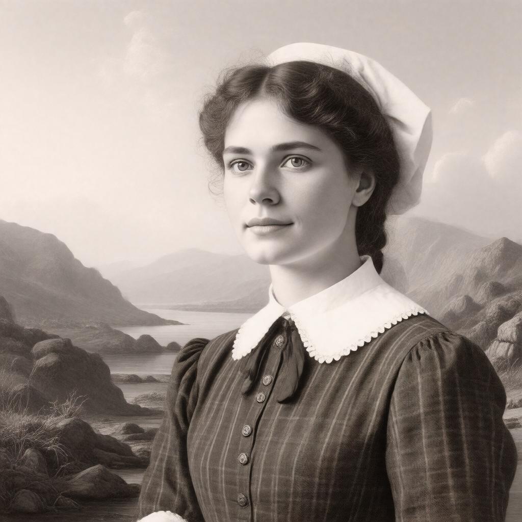 AI-created image of Isabella Barrie