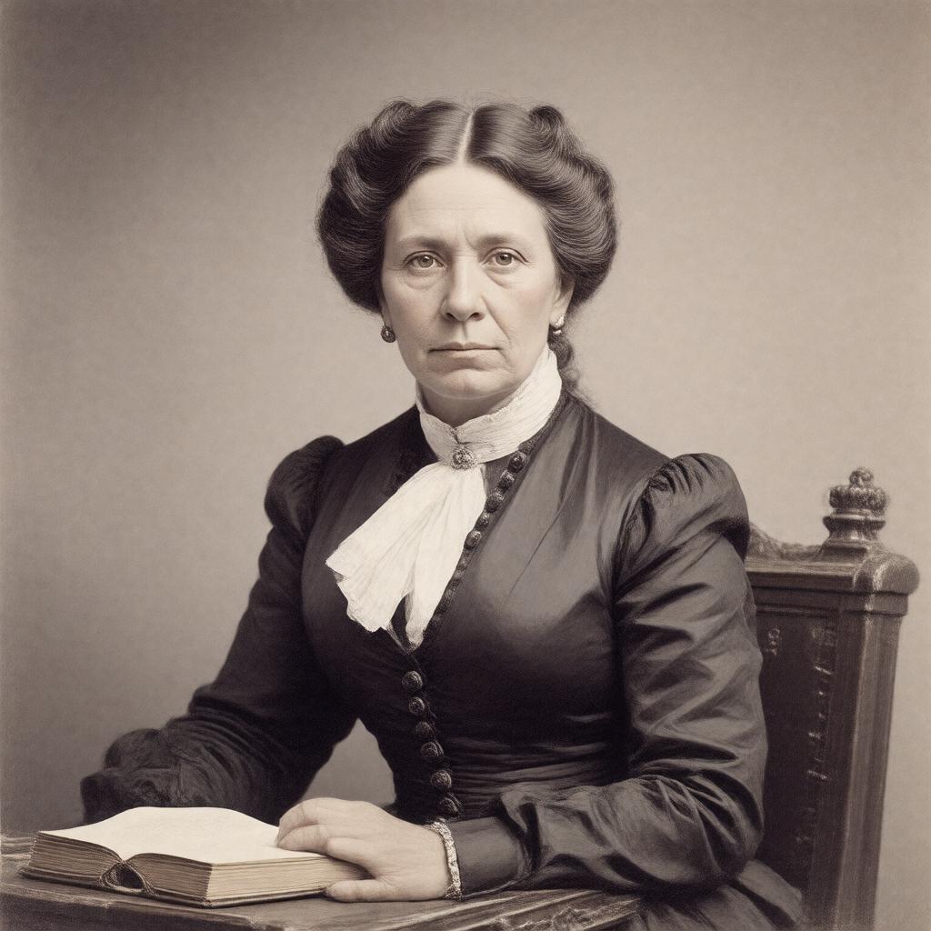 AI-created image of Isabella Beecher Hooker