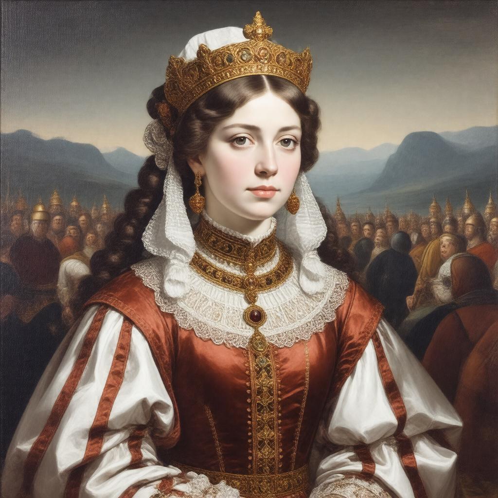 AI-created image of Isabella I of Castile