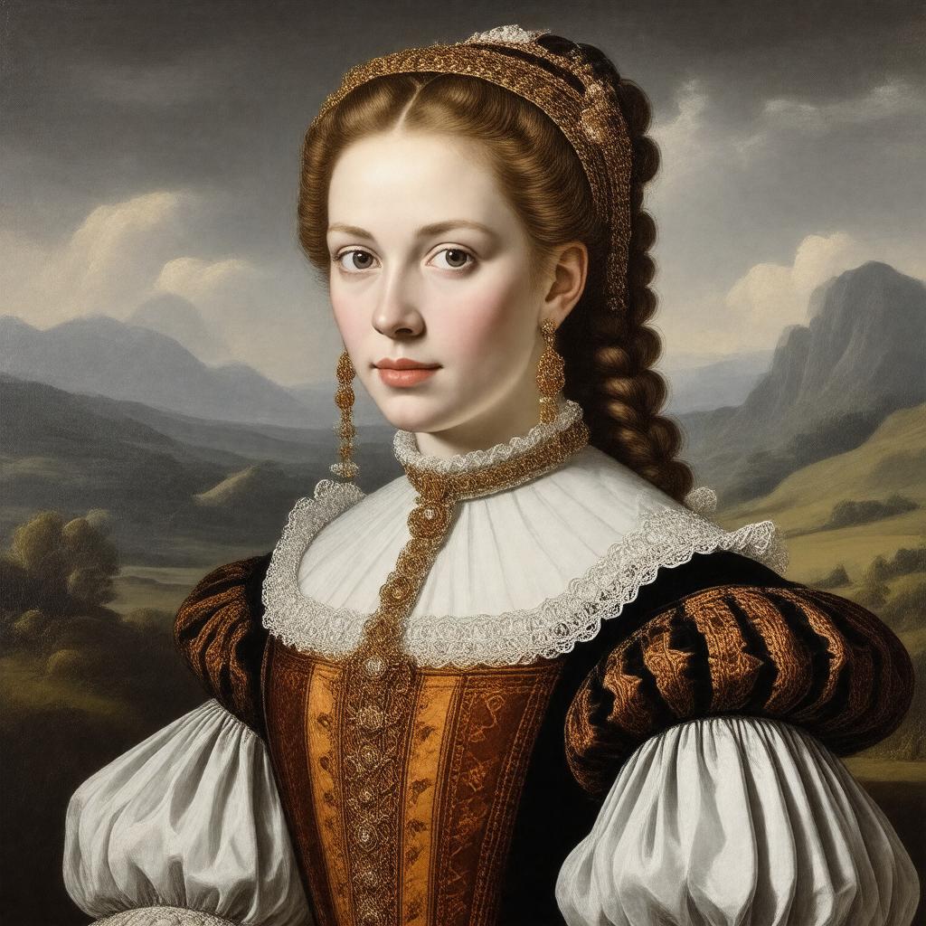 AI-created image of Isabella Sidney