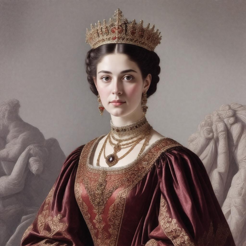 AI-created image of Isabella of Portugal, Duchess of Burgundy
