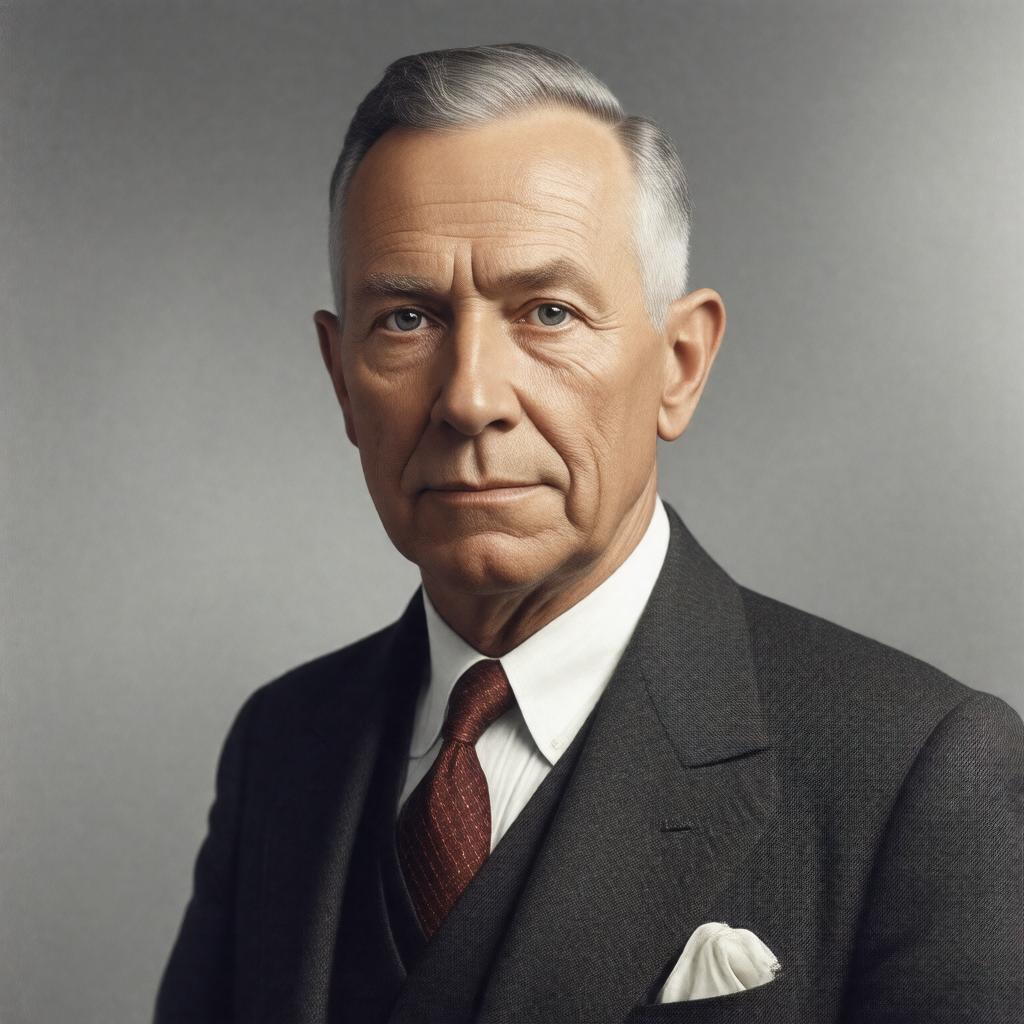 AI-created image of Isadore Zellerbach