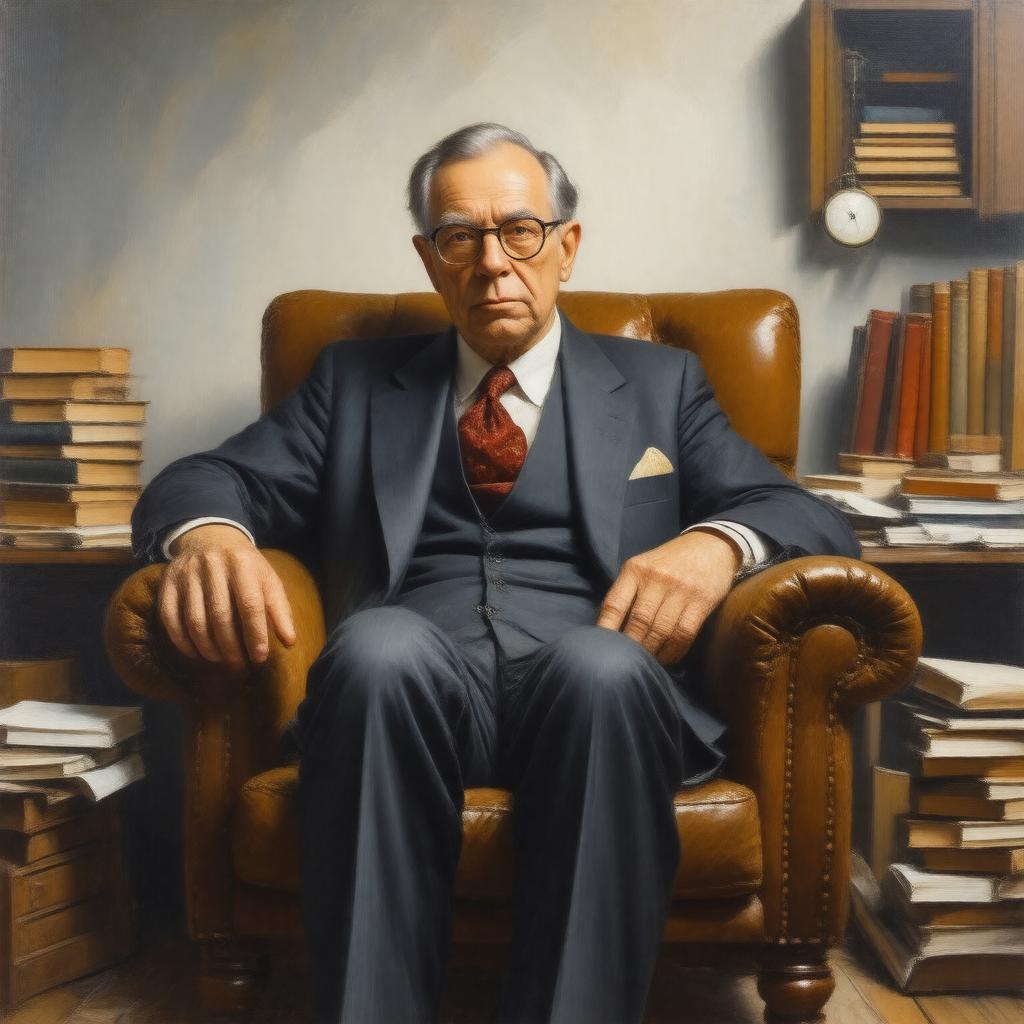 AI-created image of Isaiah Berlin