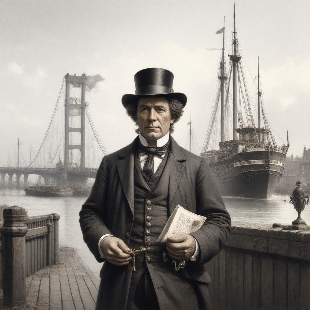 AI-created image of Isambard Kingdom Brunel