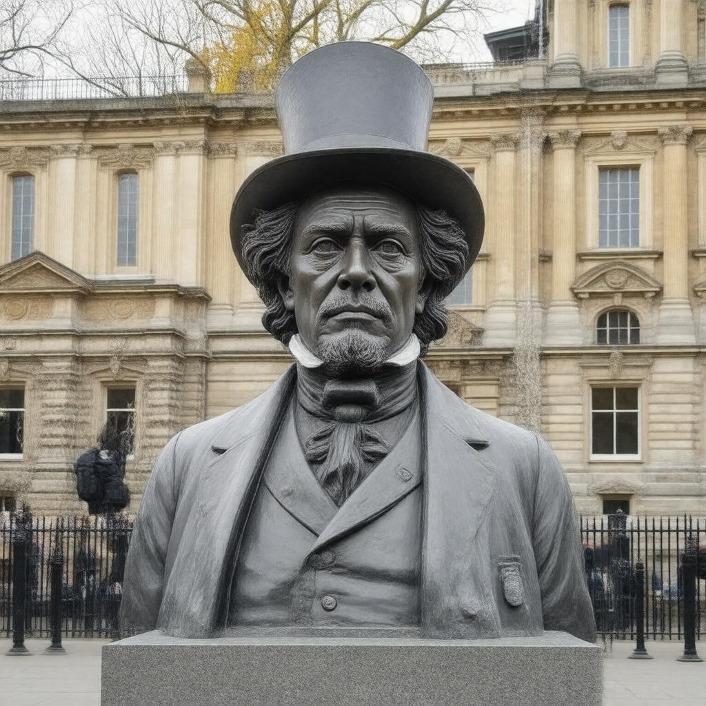 AI-created image of Isambard Kingdom Brunel statue