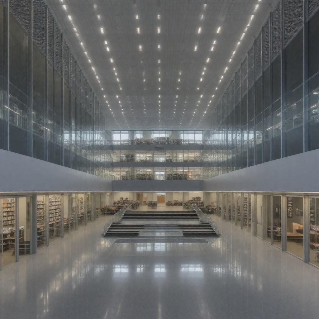 AI-created image of Isenberg School of Management Building