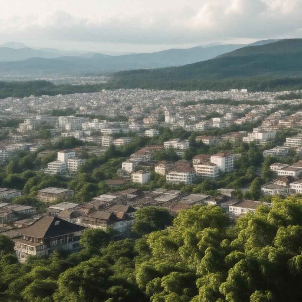 Click to view larger image AI-created image of Isesaki, Japan