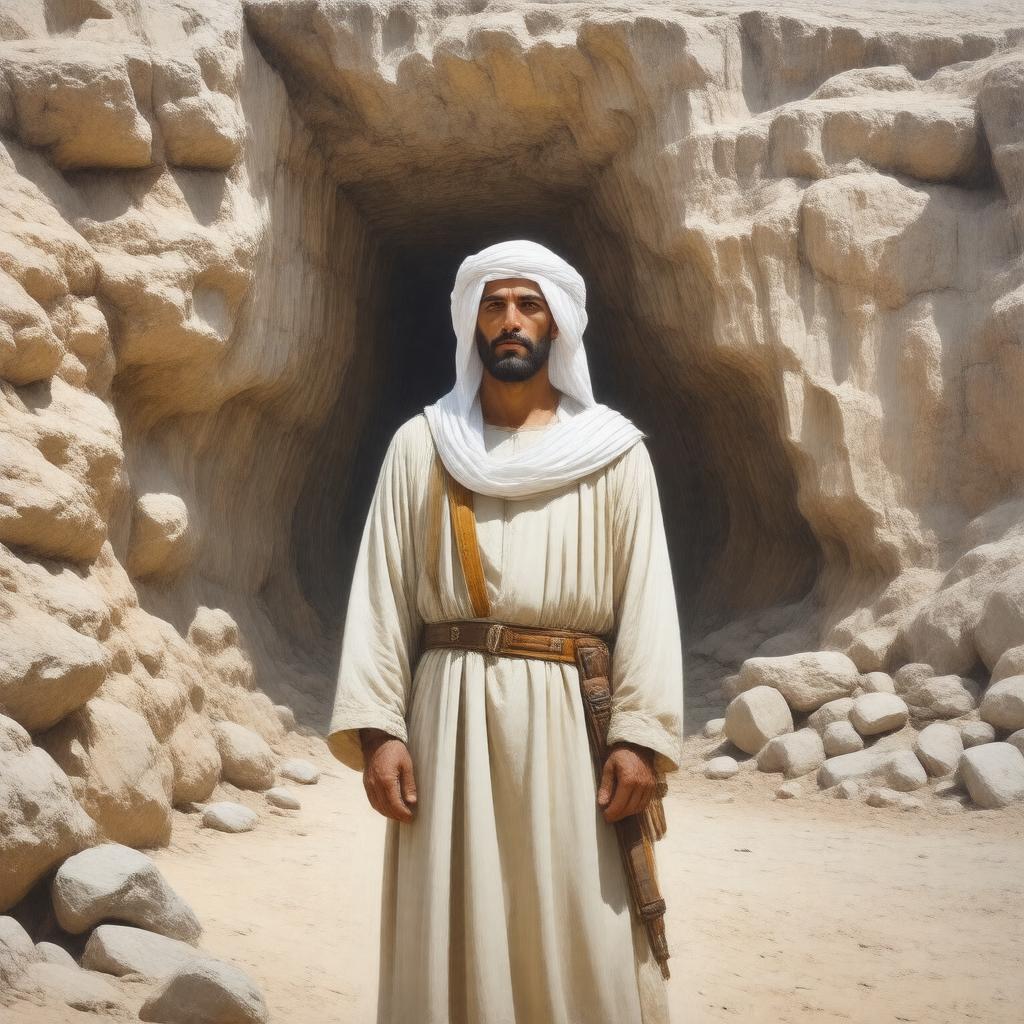 AI-created image of Ishaq
