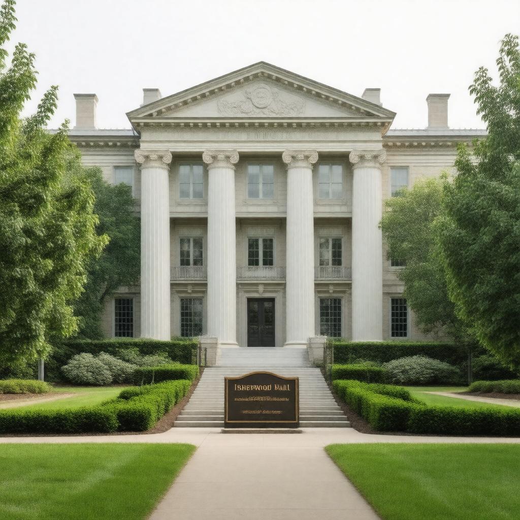 AI-created image of Isherwood Hall