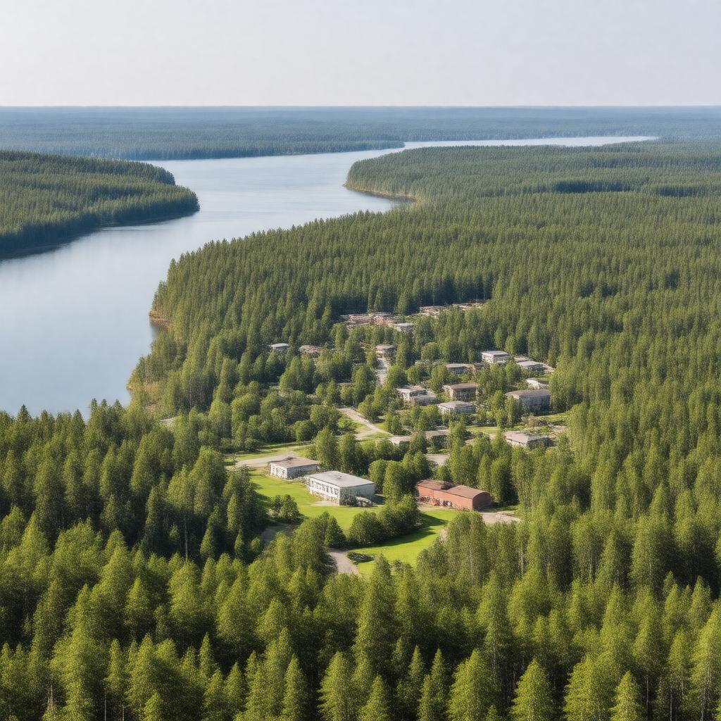 AI-created image of Ishpeming, Michigan, United States