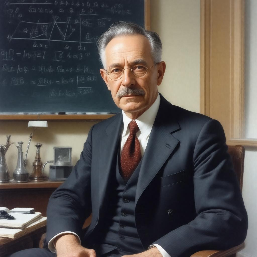 AI-created image of Isidor Rabi