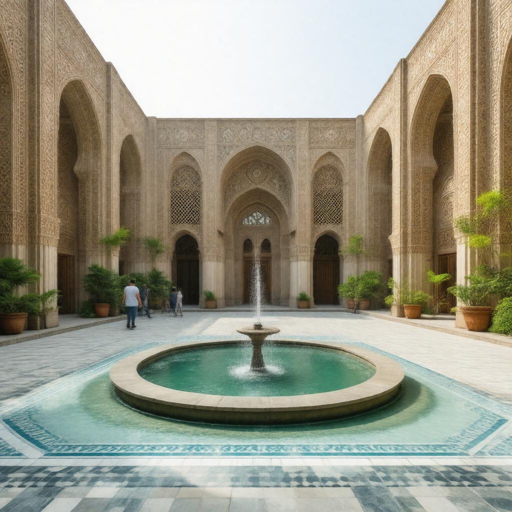 AI-created image of Islamic Waqf