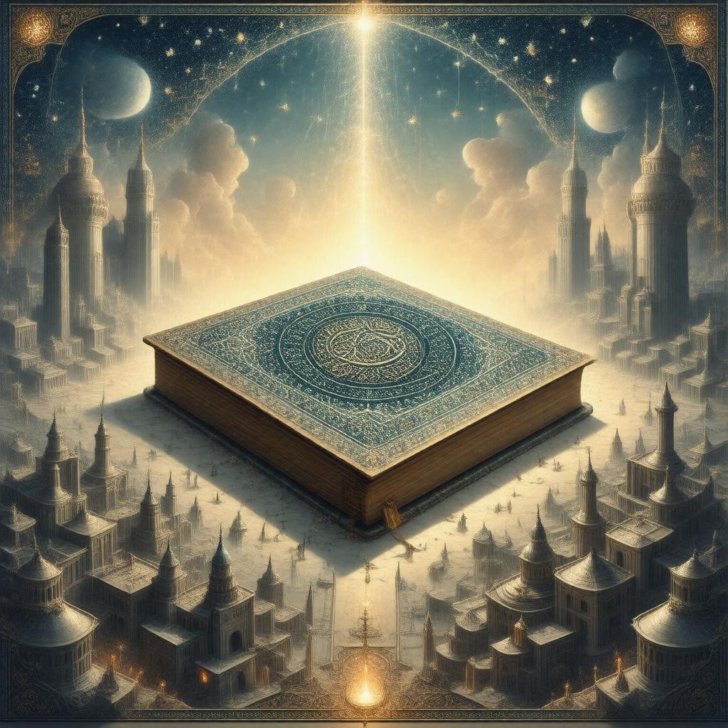 Click to view larger image AI-created image of Islamic jurisprudence