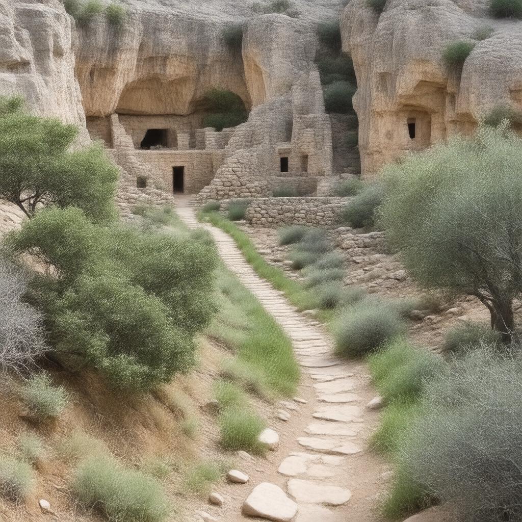 AI-created image of Island Trail