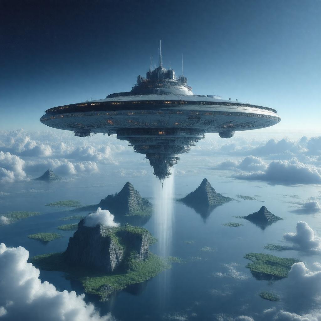 AI-created image of Islands in the Sky