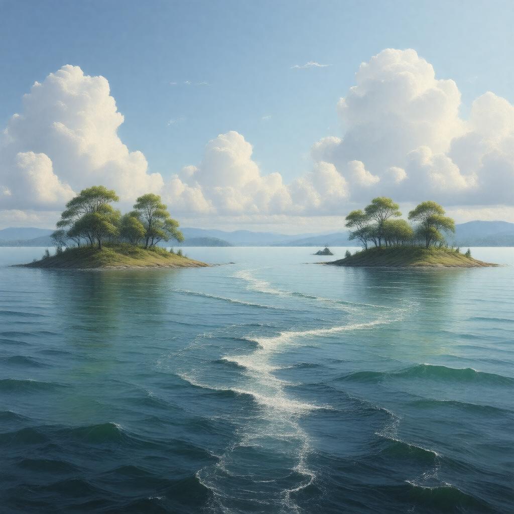 AI-created image of Islands in the Stream