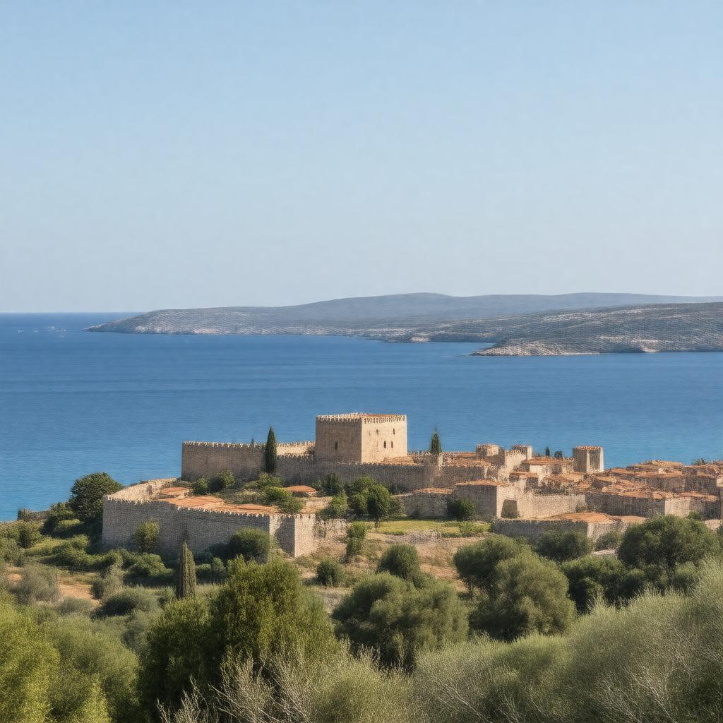 AI-created image of Isle of Rhodes